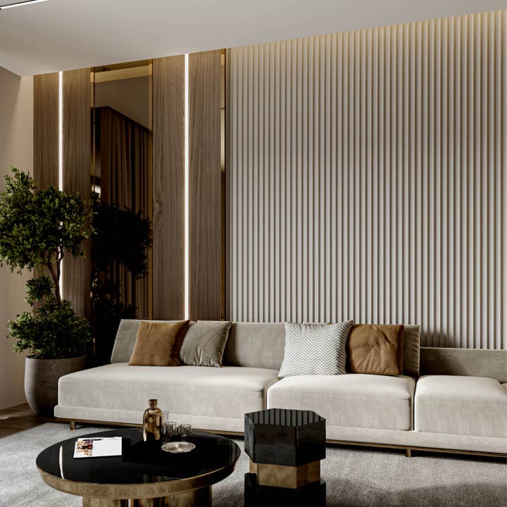 Walloro Luxury Embossed Wallpaper - Wholesale Wall Paneling - White Replica Marble Wall Panel, PS Wall Home Decoration Panel-Premium Quality