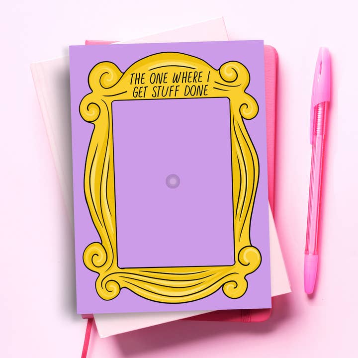 Pop Cult Paper - Vendita all'ingrosso Bloc notes - Agenda della cultura pop del taccuino della lista delle cose da fare divertenti degli amici