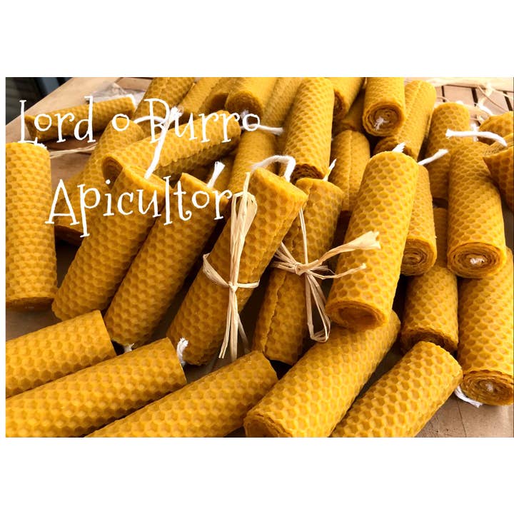 Lordapicultor - Wholesale Pillar Candle - Natural Beeswax Candle1