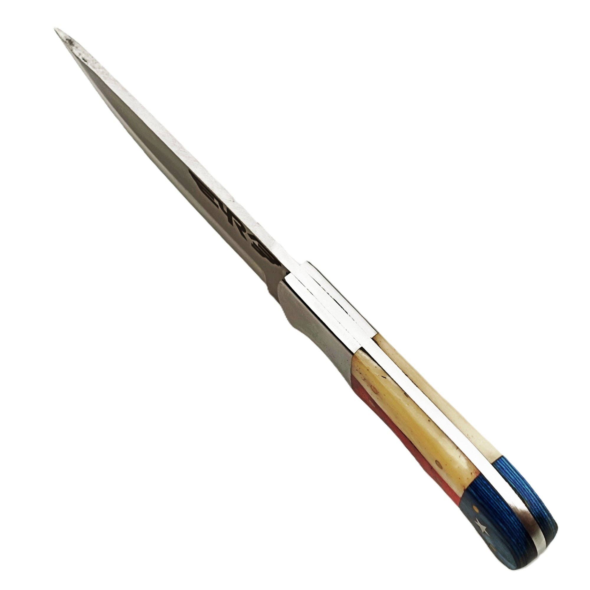 Ruddock Bros. LLC - Vendita all'ingrosso Coltellino tascabile/portacoltellino - Coltello da Caccia Lone Star - Lama Fissa - Acciaio Inossidabile4