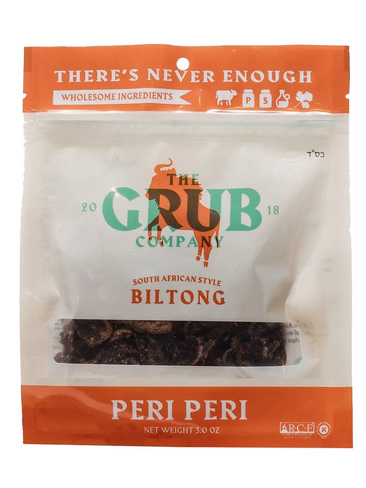 Biltong tranché - Peri Peri pour la vente par The Grub Company