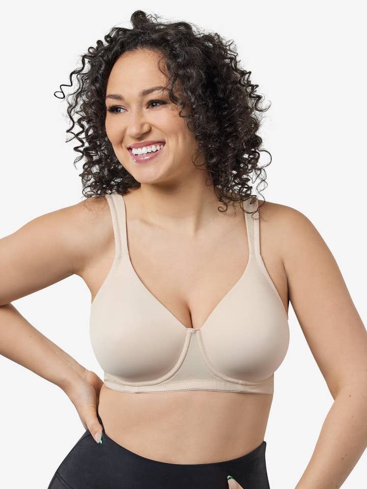 Leading Lady - Wholesale Bra - Women's - The Brigitte Full Coverage - Padded Wirefree T-Shirt Bra