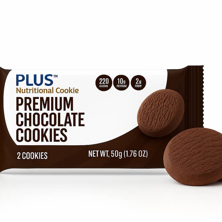 Premium Chocolate (25 Single Serve - Grab-and-G0) (Copy) for wholesale by Plus Nutritional Cookie