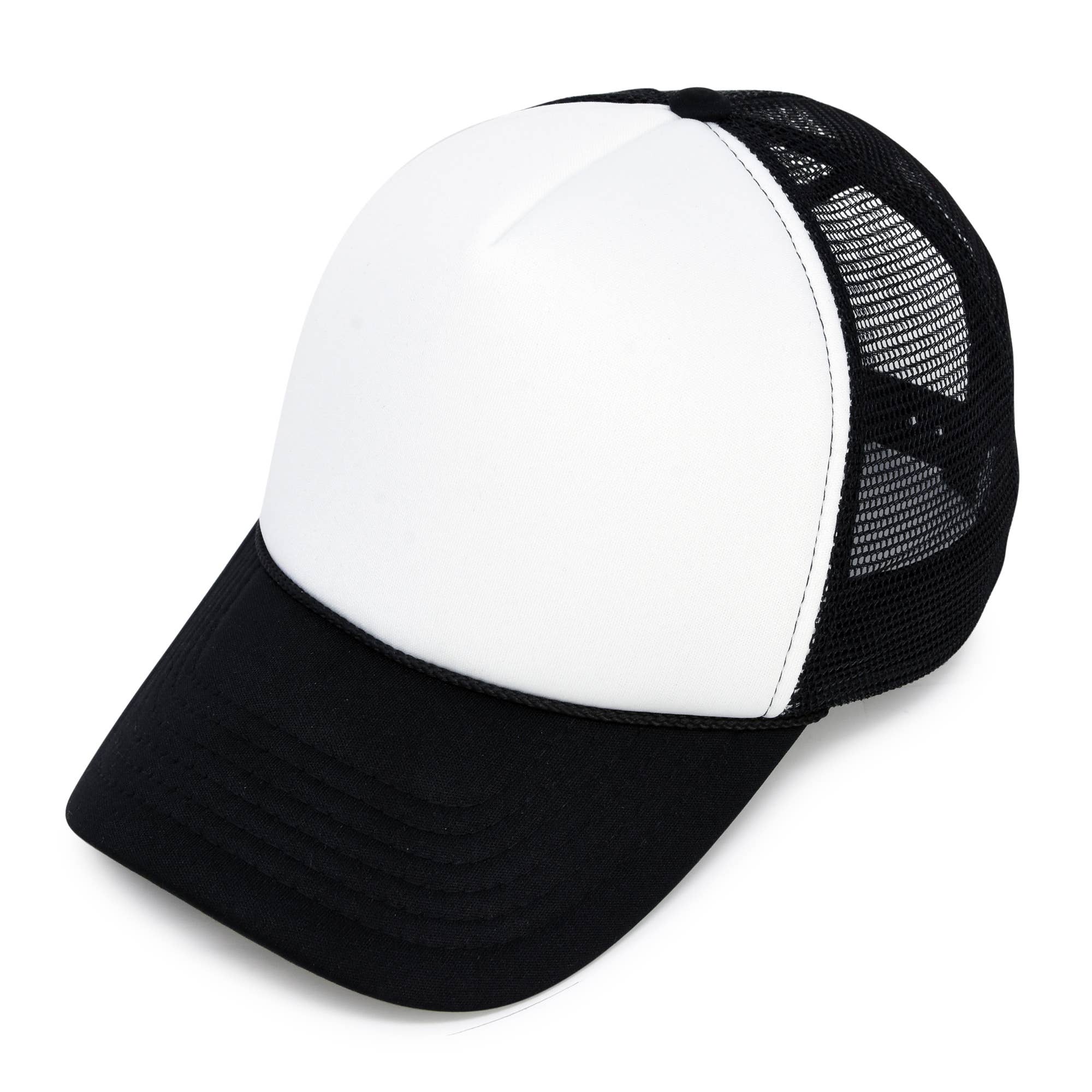 Wholesale DALIX Plain Blank Trucker Hat Mesh Cap for your store - Faire