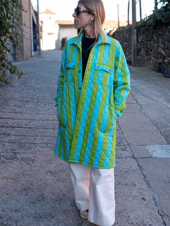 Lisboa Jacket Green for wholesale by Sanjanaandme