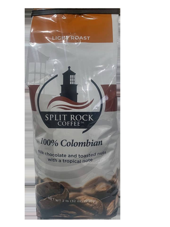 2Lb Light Roast - 100% Columbian Coffee for wholesale by Split Rock Coffee LLC