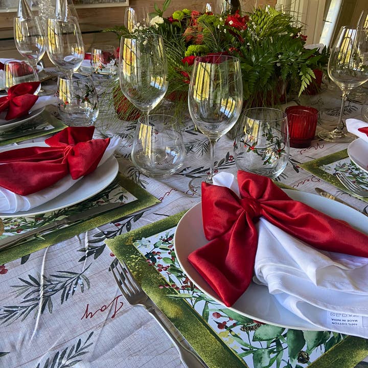 C SQUARED DESIGN - Wholesale Disposable placemat - CHRISTMAS WRENCH PAPER PLACEMAT8