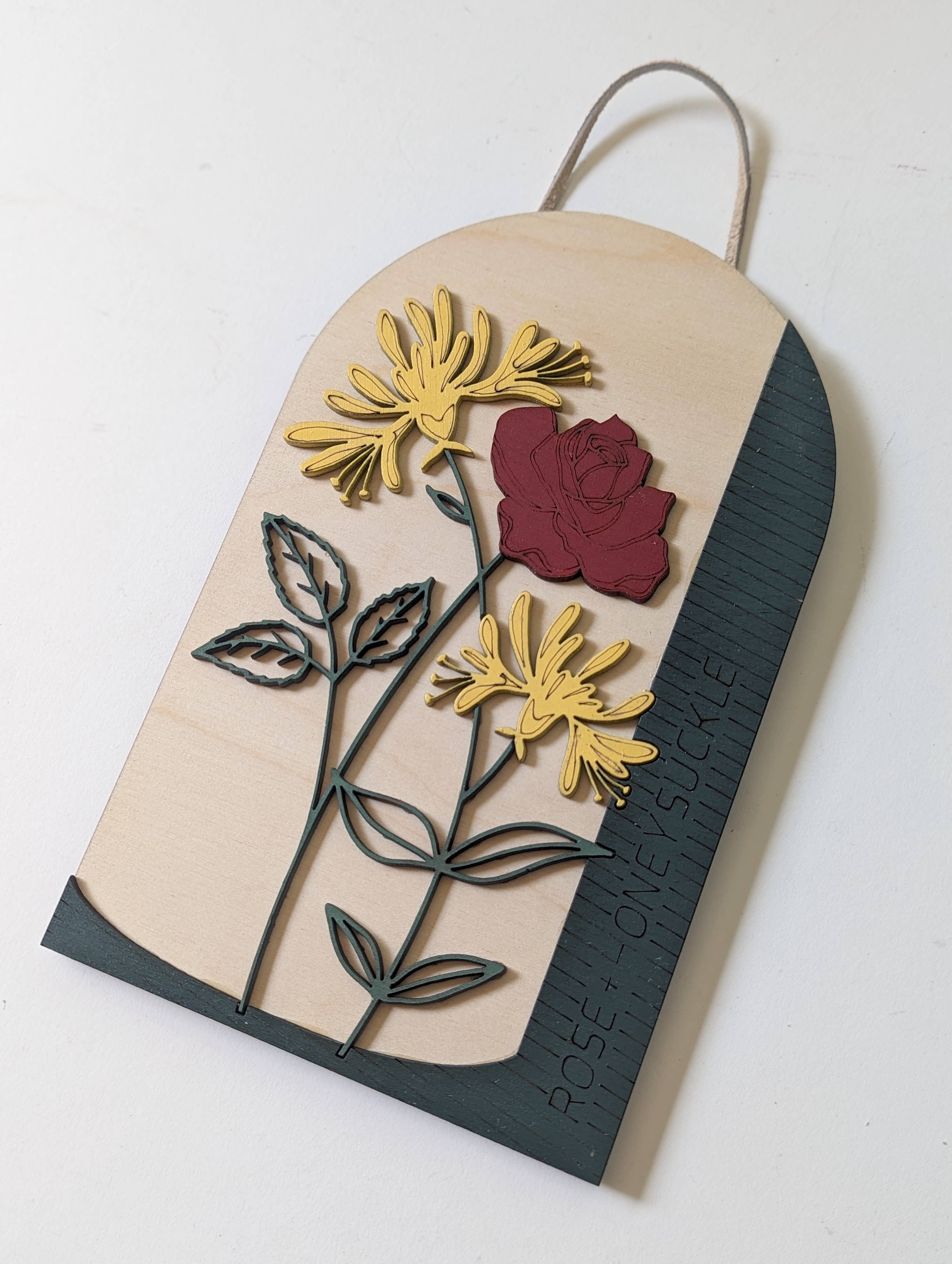 Makery Maven Co. - Wholesale Wall Accent - Birth Flower Wall Art | Individual Months of Collection8