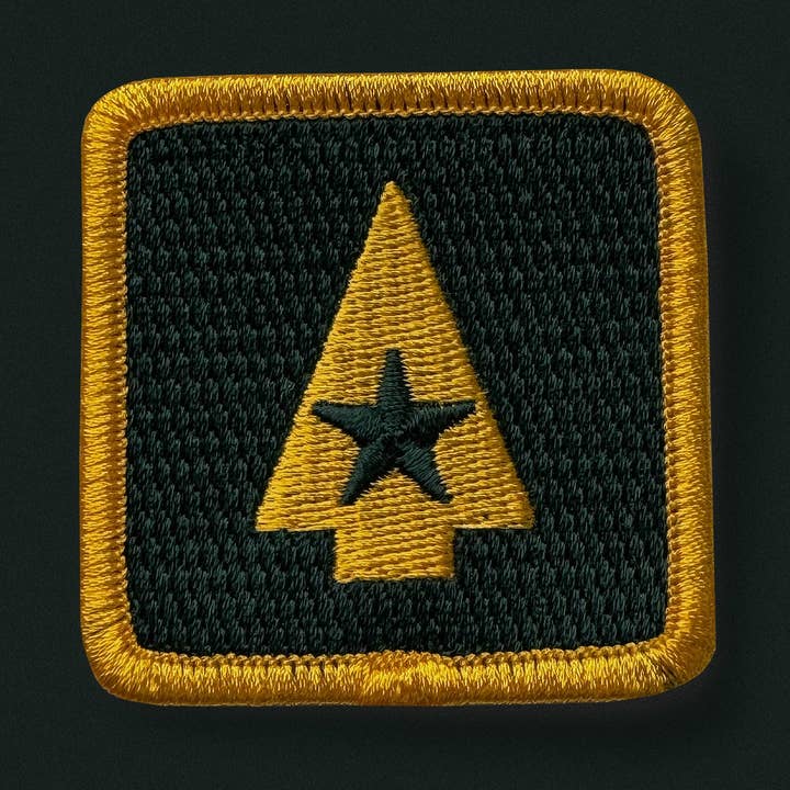 Tallbroderad Tygmärke för wholesale av Forest Crossing Friends