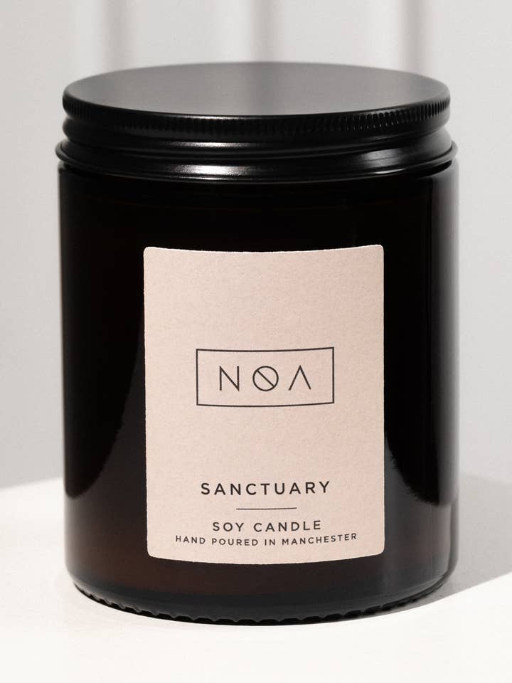 Sanctuary Soy Candle for wholesale by NOA
