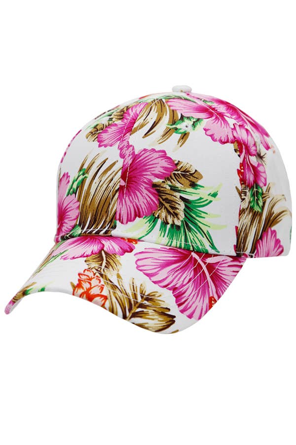 Cap Zone - Vendita all'ingrosso Cappellino da baseball - Donna - Berretto da baseball Tropical Hibiscus4