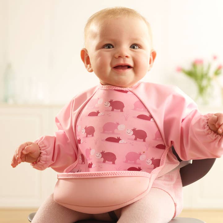 Bibetta - Venta al por mayor Babero - Bebés - UltraBib™ - Babero de Neopreno Impermeable para el Destete con Mangas