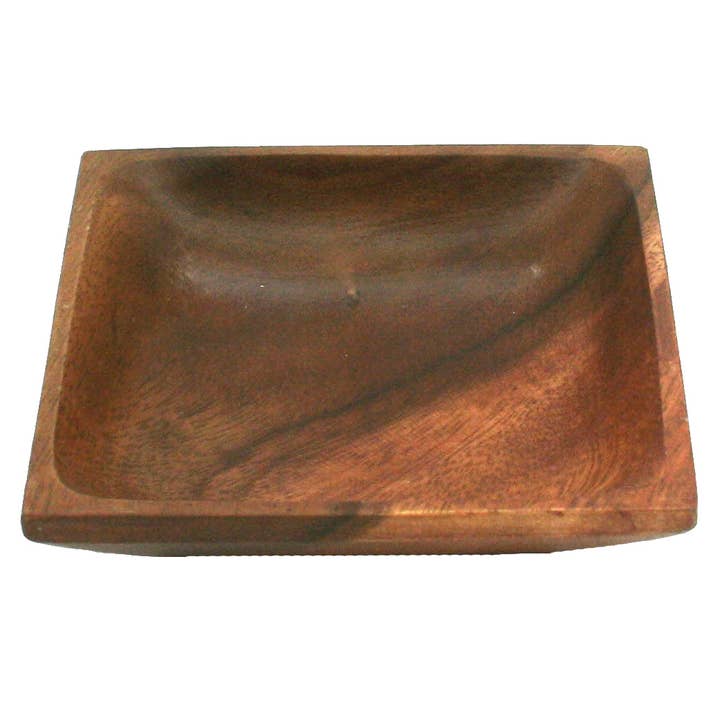 Acacia Square Tapered Server for wholesale by Housewares & Tabletops by Contrast Inc.