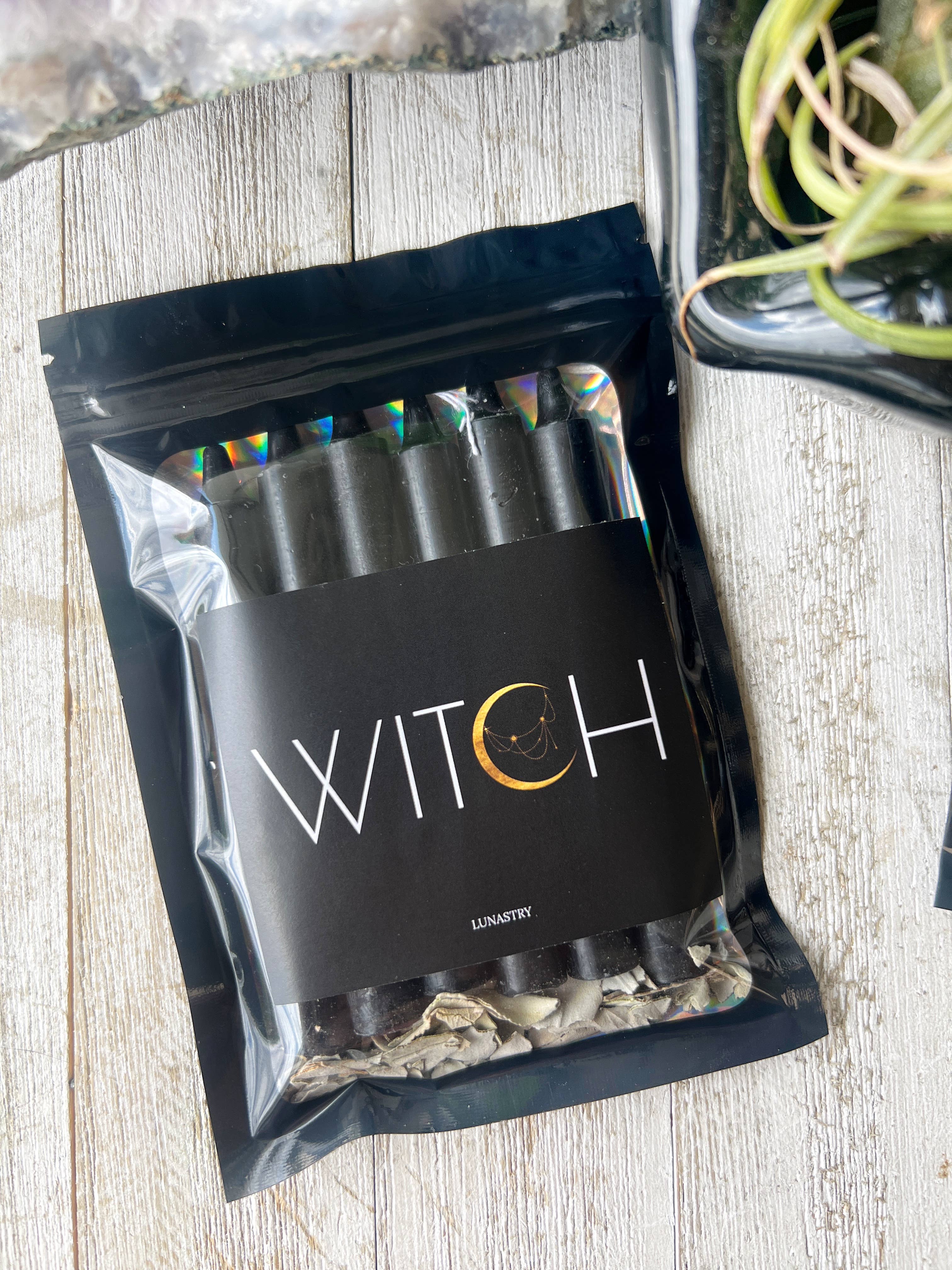 Lunastry - Vendita all'ingrosso Attrezzatura per meditazione - Kit candela Protection Spell Black