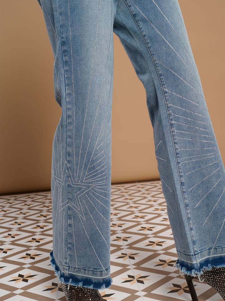 Blue LELIA JEANS for wholesale on Faire1