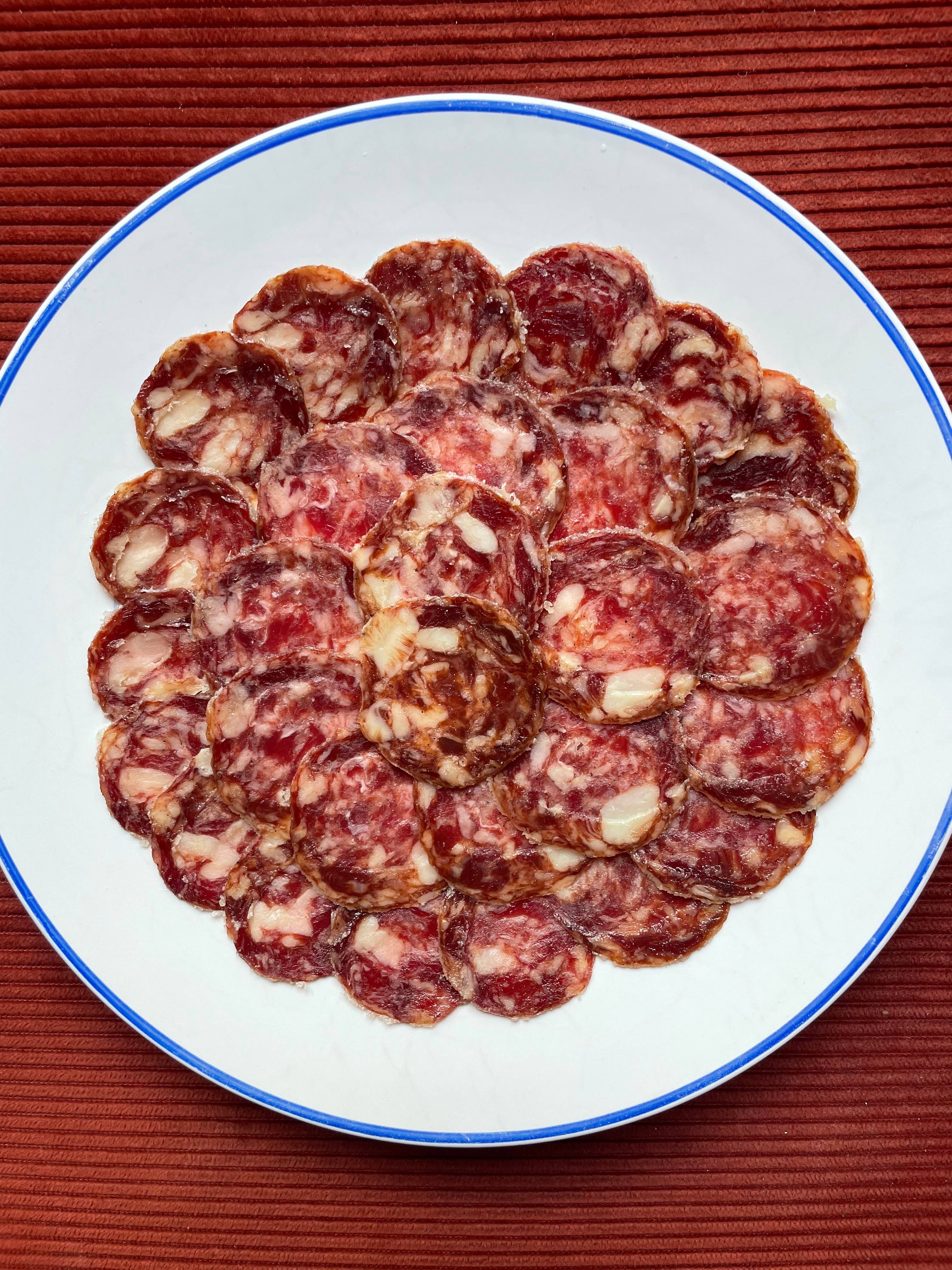 LOLO - Vente Saucisses - Saucisson Ibérique de Bellota - Tranché - 80g1