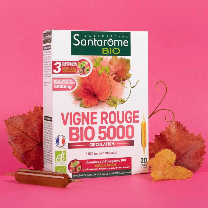 SANTAROME BIO - Wholesale Oral Supplement/Vitamin - Organic Red Vine 50001