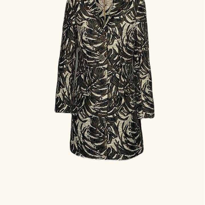 Gina Jacq. Coat Verde for wholesale by CLAUDE MILANO