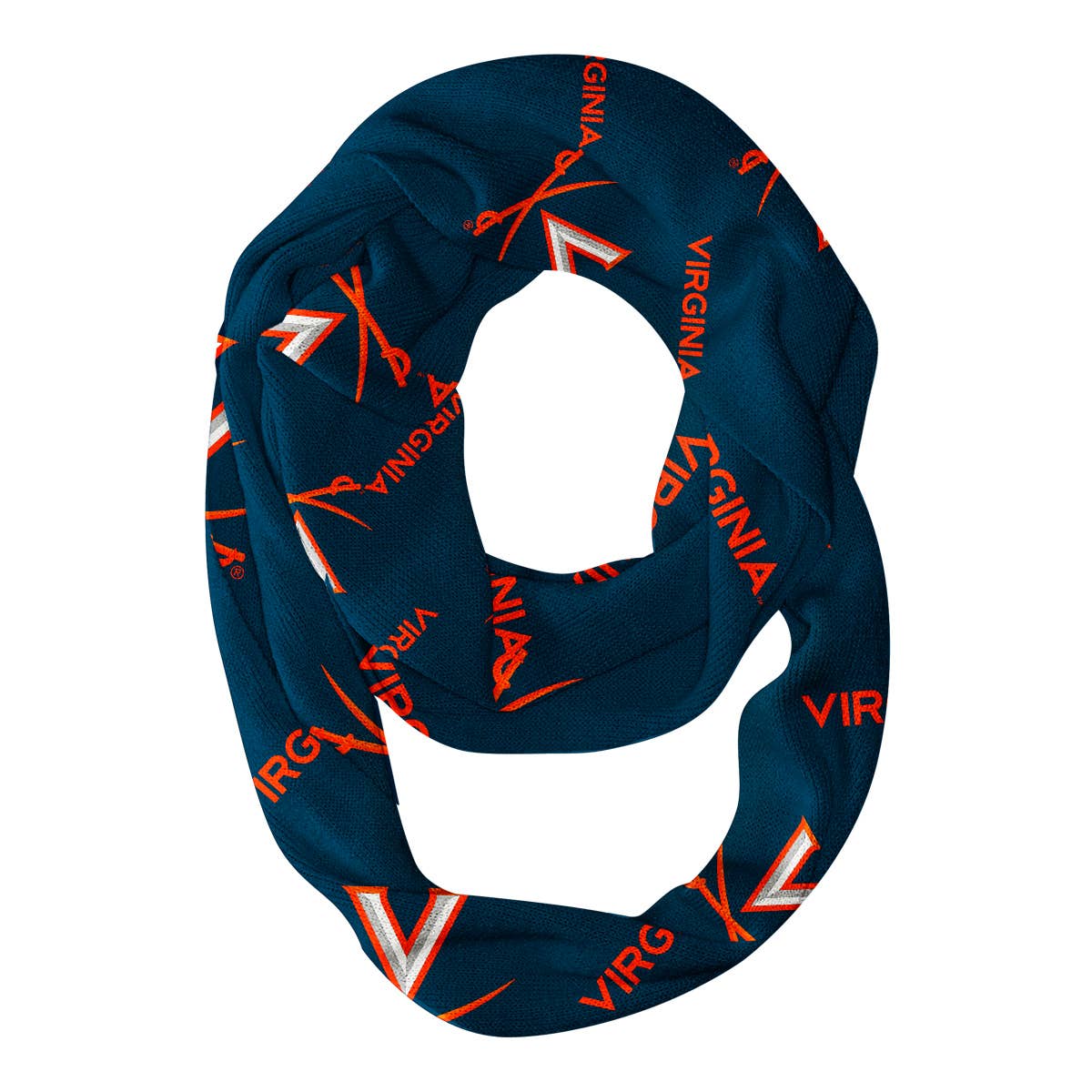 Vive La Fete - Wholesale Scarf - Women's - Virginia Cavaliers UVA Light Weight Soft Infinity Scarf0