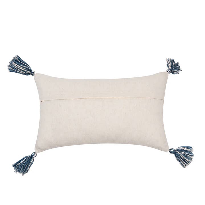 carol & frank - Wholesale Throw/Decorative Pillow - Bray Floral Tassel Throw Pillow1