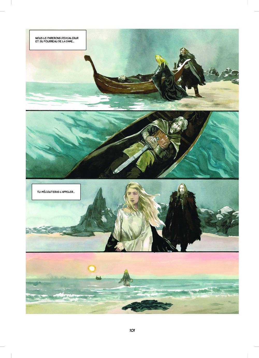 Independent Publishers Group - Wholesale Graphic Novel - King Arthur & the Ladies of the Lake3