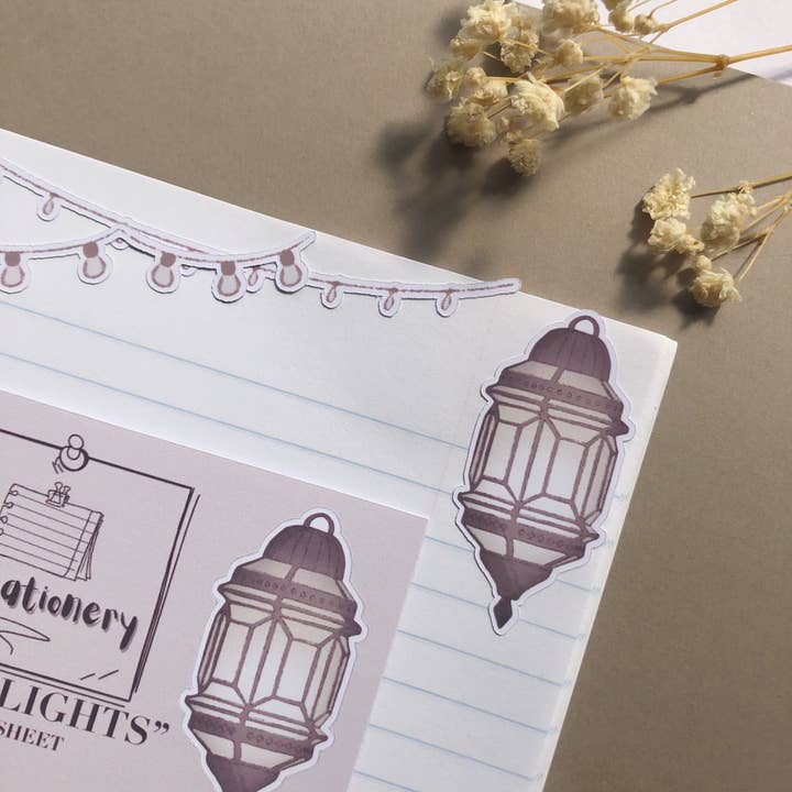 T's Stationery - Vendita all'ingrosso Adesivo - Foglio di adesivi "Luci decorative"2