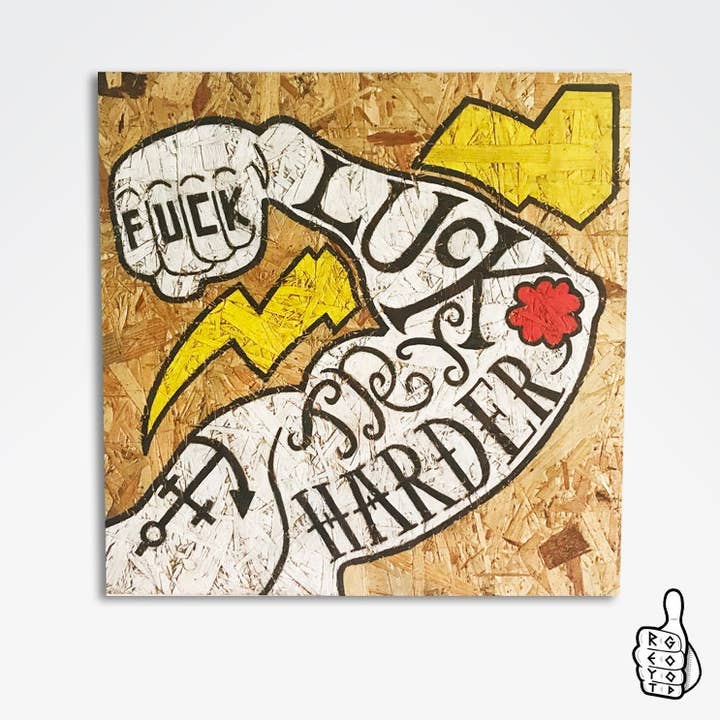 Lyrics and Words - Wall Art (Original Artwork) for engroshandel hos Reyt Good Illustration