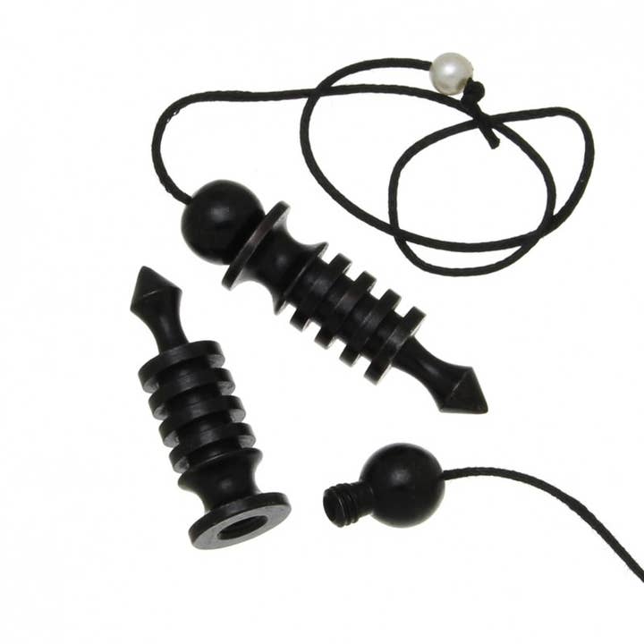 UniArt - Wholesale Spiritual Stone/Crystal - Isis metal pendulum with witness2