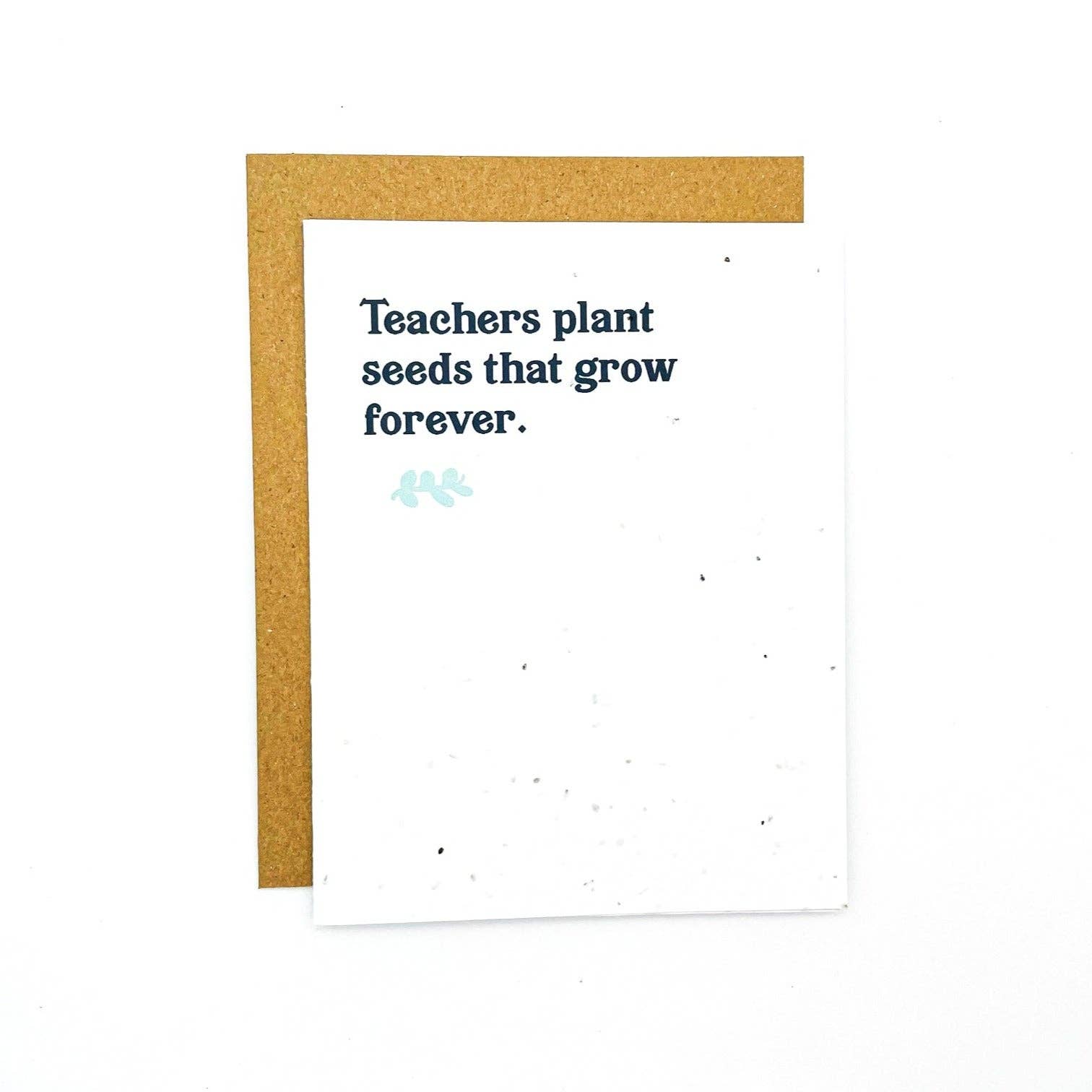 Cato & Company - Vendita all'ingrosso Biglietti di ringraziamento - Biglietto per insegnanti con semi che crescono per sempre2