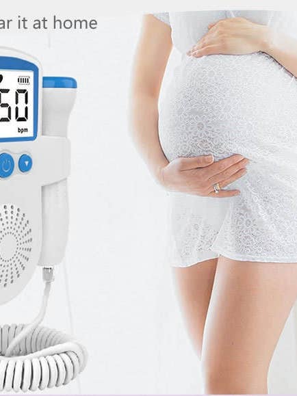 Mix Match Colors Fetal Doppler Baby Heart Monitor For Pregnancy for wholesale on Faire2