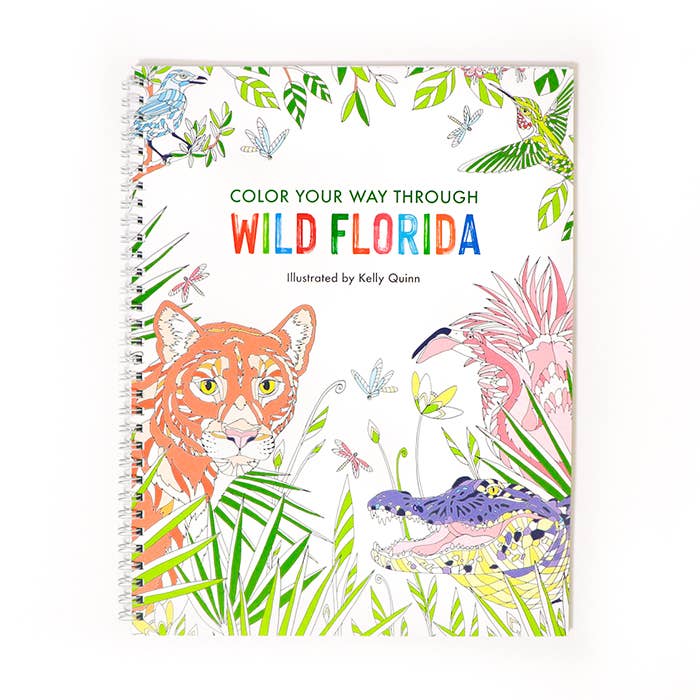 Color Your Way Through Wild Florida for wholesale by Canvas of the Wild