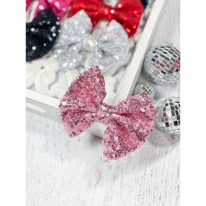 The Hair Bow Company - Wholesale Hair Bow - Kids - Fancy Sequin Hair Bow12
