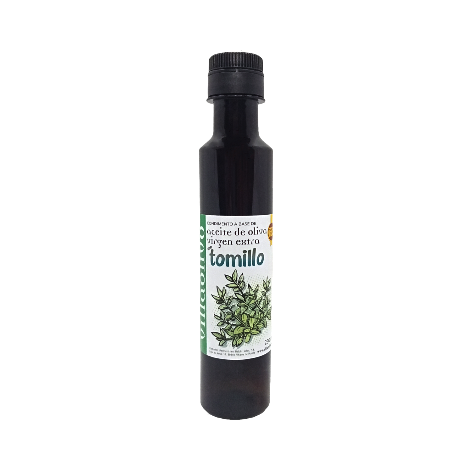 VillaOlivo - Wholesale Olive Oil - Villaolivo - EVOO Flavoured with Thyme 250ml1