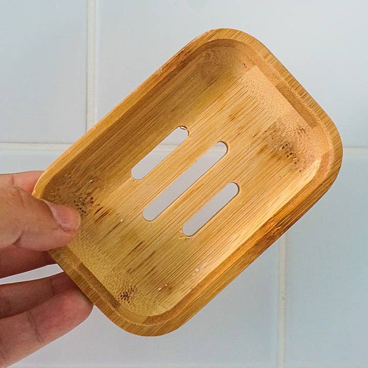 &Keep - Wholesale Bath Soap Dish - &Keep Bamboo Soap Dish - Rectangle