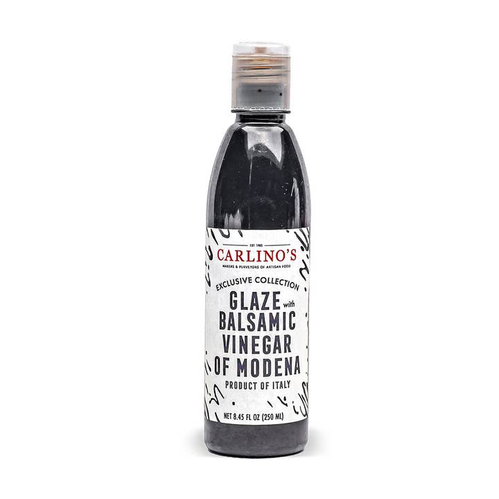 Carlino's Manufacturing & Importing Co. - Venta al por mayor Vinagre - Glaseado de Carlino con vinagre balsámico de Módena (250 ml)