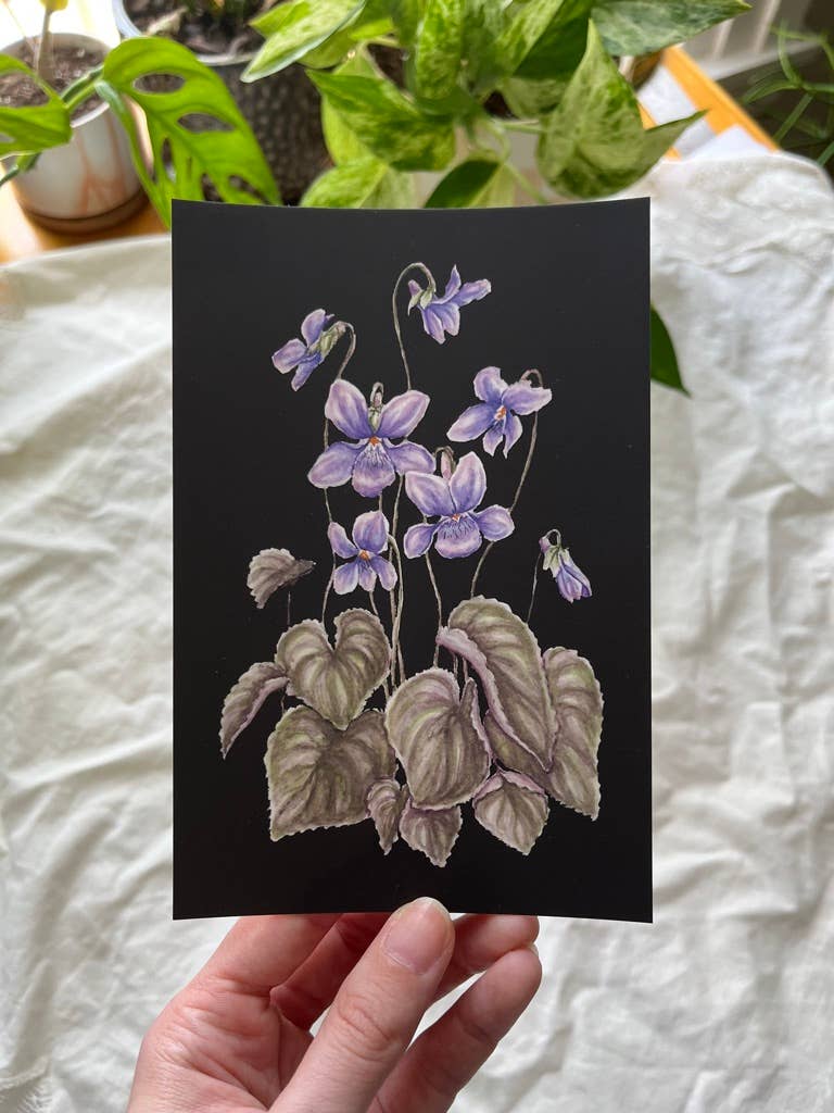 Lauren Noel Studio - Wholesale Postcard - Birth Month Flower Postcard3