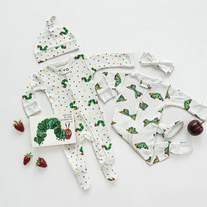 L'ovedbaby – gorro de malha - Bebé por atacado – Caterpillar | Gorro Orgânico com Nó1