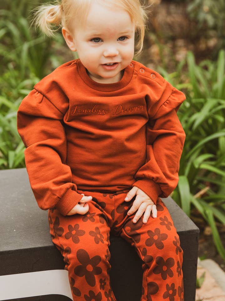 4PRESIDENT - Vendita all'ingrosso Pantaloni - Bambini - L'app Klara Brandy Brown1