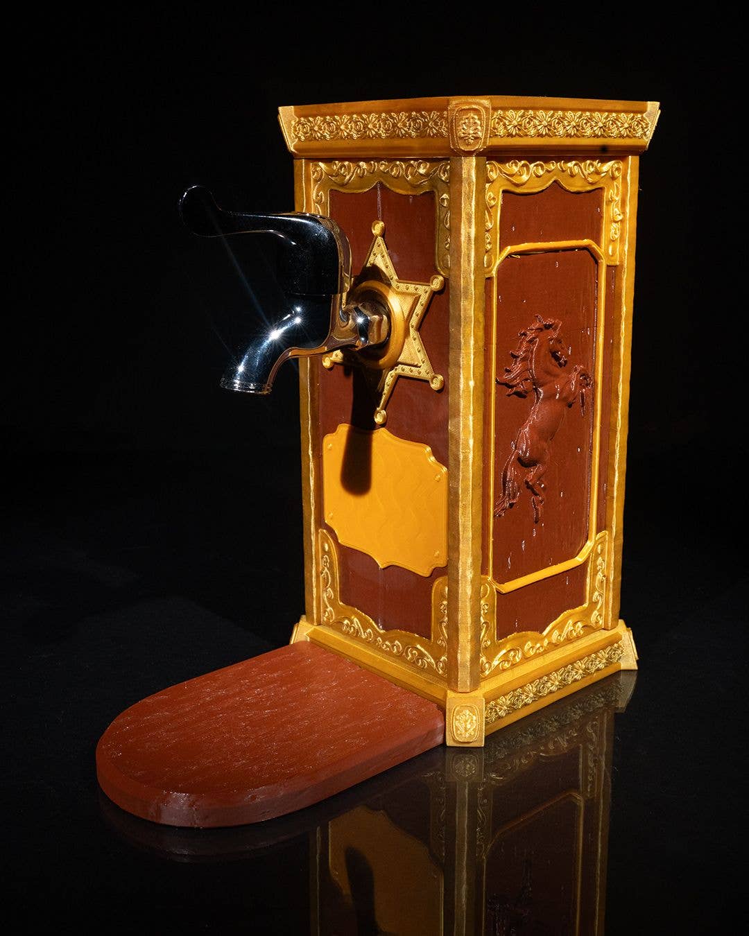Clew Bay Leather & 3D Printing - Wholesale Drink Dispenser - Western Drink Dispenser6