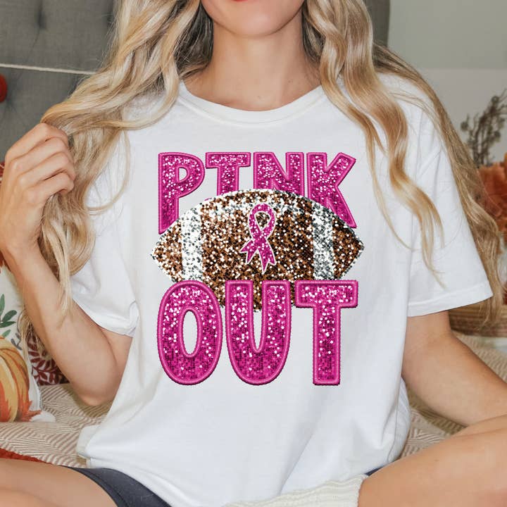 Football Pink Out Shirt, Sport Pink Out Shirt X392 for wholesale by MAYA TX