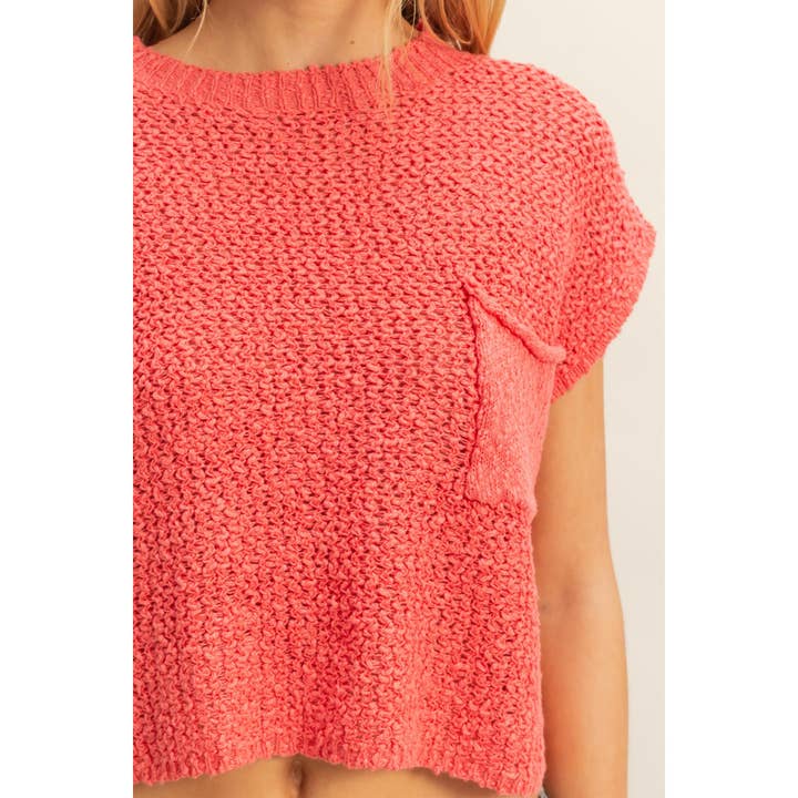 HYFVE - Wholesale Knit Sweater - Women's - Pocket Detail Sweater Top9