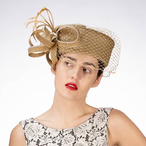 Chapeau Boîte à Pilules Métallique Fleur de Voile | 331704 pour la vente par KaKyCo