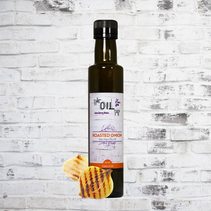 Roasted Onion Extra Virgin Olive Oil 250ml for wholesale by The Oil Tap