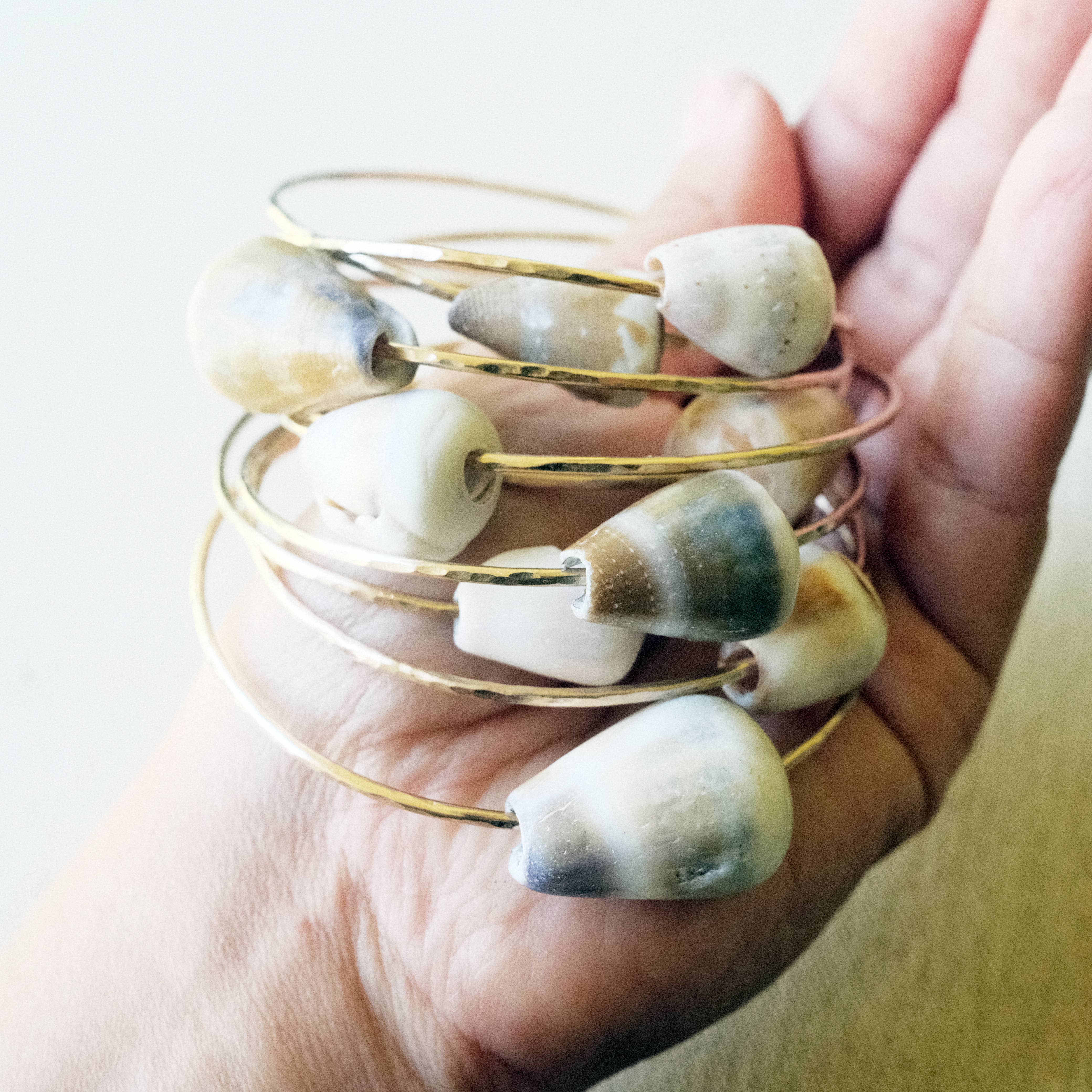 Flotsam & Co. Hawaii - Wholesale Bangle Bracelet - Single Cone Shell Bangle1