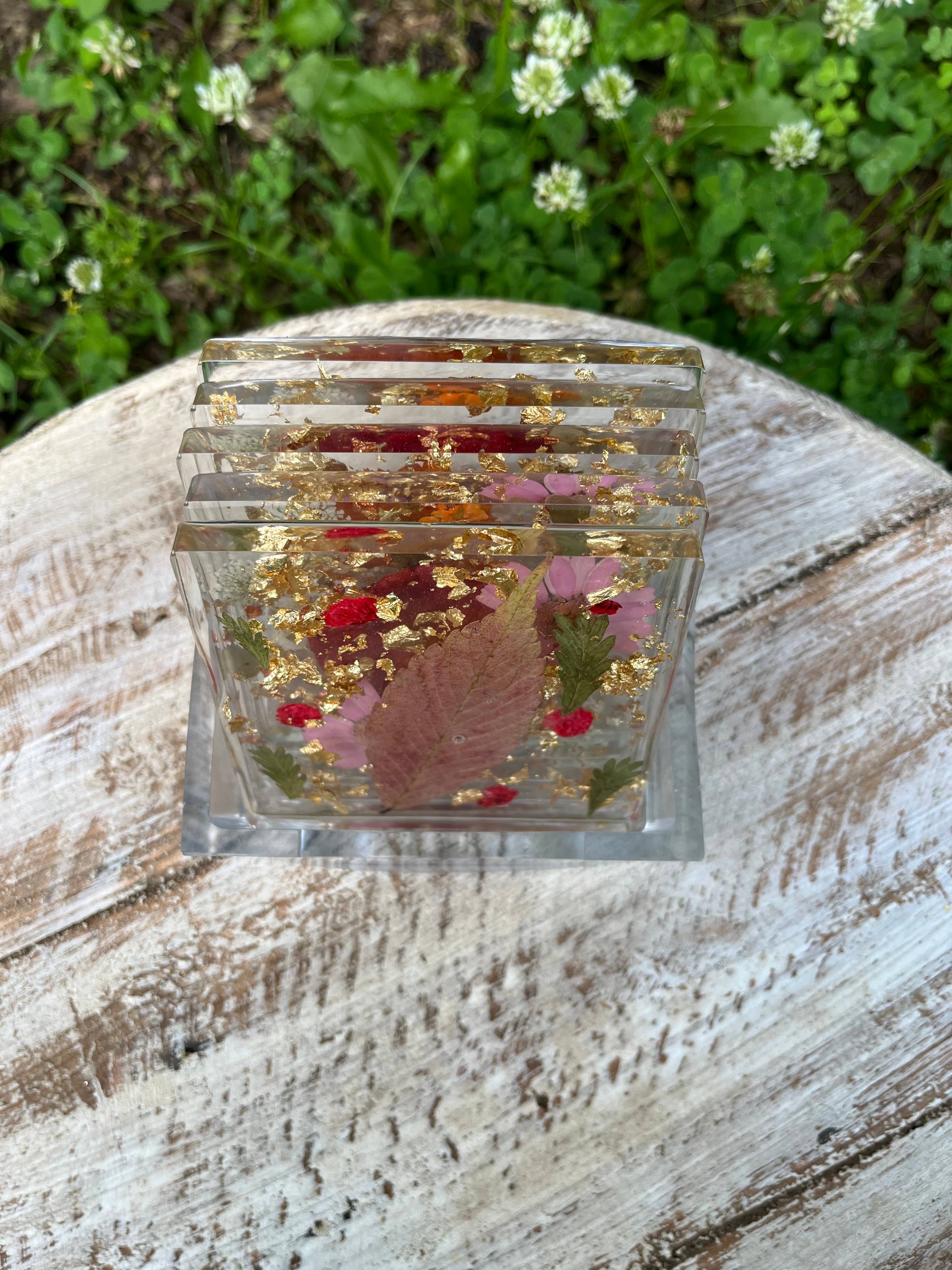 Mae Mae's - Wholesale Coasters - Square resin coasters3