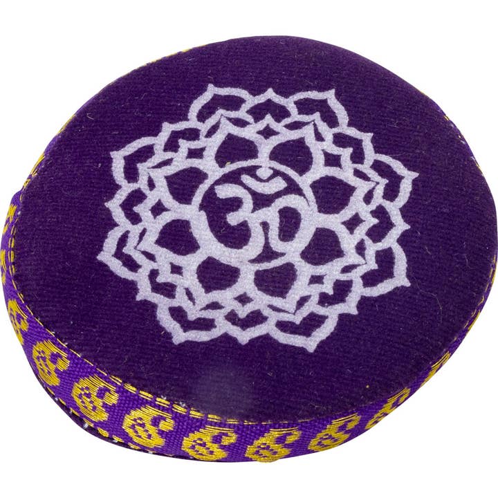Kheops International – wholesale Meditation supplies – Mini Chakra Singing Bowl Purple - Crown (Each)3