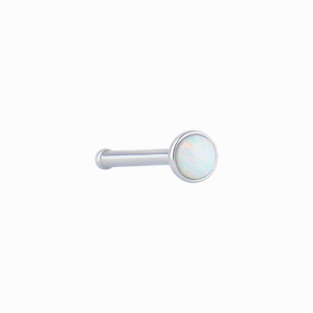 oumo jewelry - Wholesale Nose Ring - Opal Nose Stud2