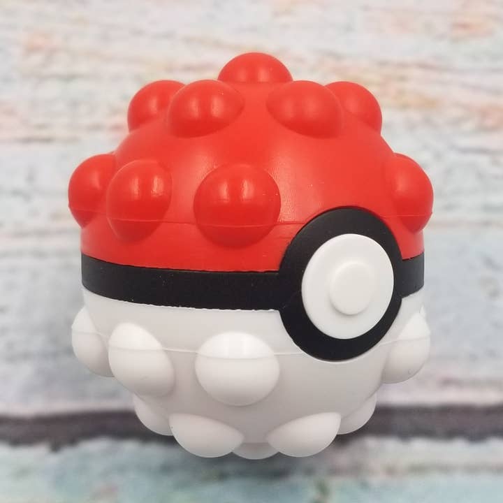 Pokeball 3D Pop Fidget Toys for wholesale by MIAS SHOP
