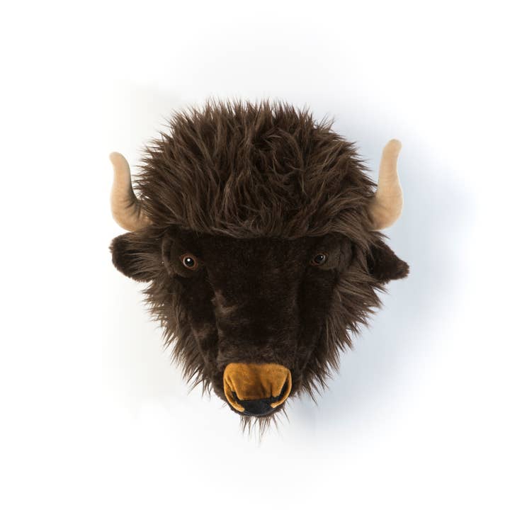 WILD & SOFT - Wholesale Wall Accent - Alex the buffalo: Wall deco