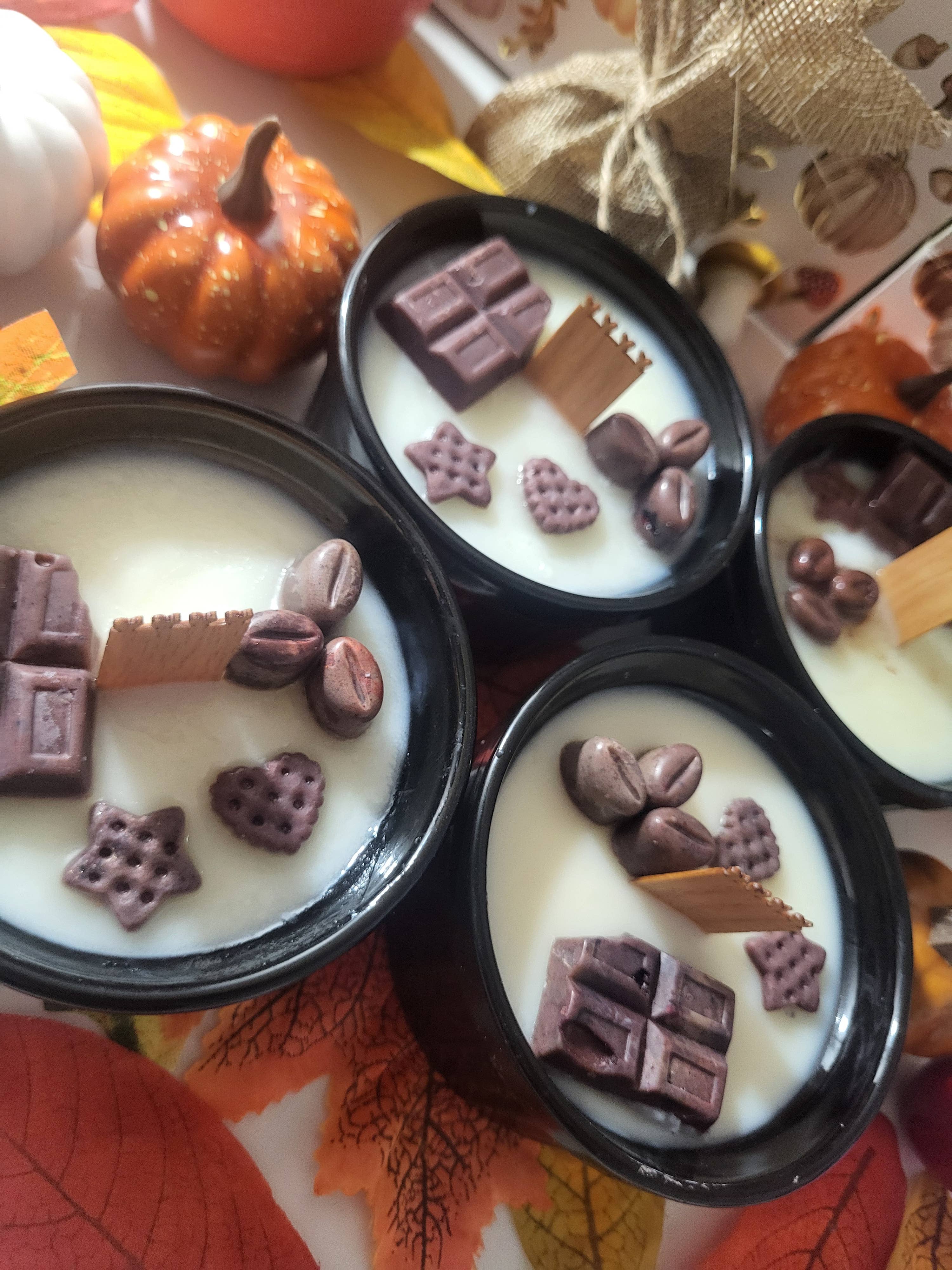 Llum del Sol - Wholesale Jar/Filled Candle - Vanilla Coffee & Dulce de Leche Soy Candle Hand-poured2